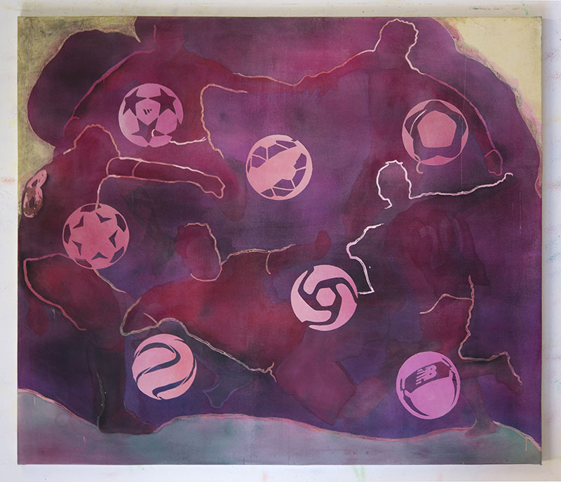 Amy Cochrane - The Dance - 2016 - Acrylic on Canvas - 170x140cm